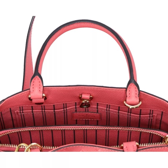 Louis Vuitton Montaigne BB Satchel Monogram Empreinte Leather Blossom Pink - Picture 7 of 10